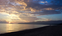 Sunset at Lake Superior Park