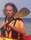 Vincent in sea kayak
