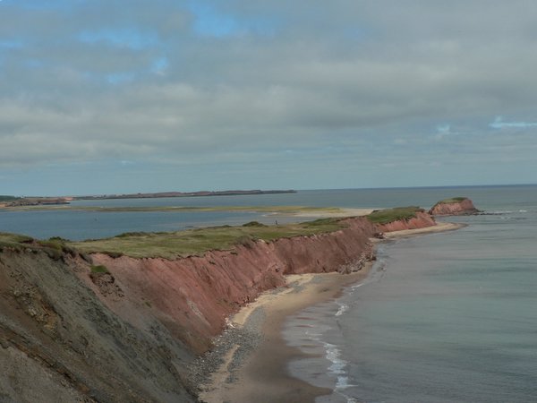 Ile Boudreau sand view