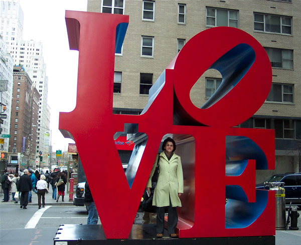 Love statue