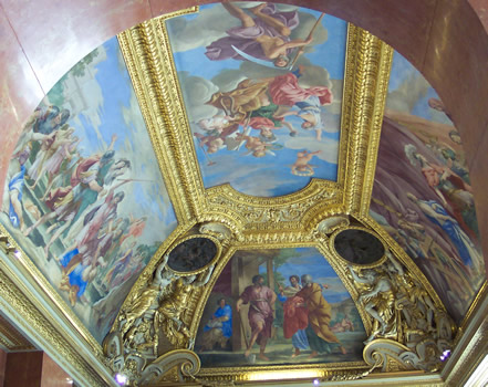 Ceiling of the Louvre