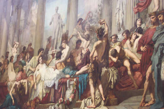 Mural at Orsay