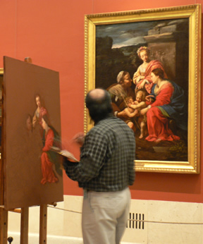 Painter in Prado